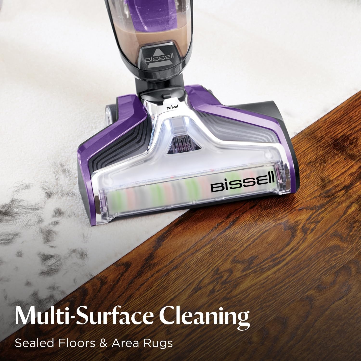 Bissell Crosswave Turbo Vacuum Mop All in One Wet and Dry Vac Combo Hard Floor & Area Rug Cleaner, 3888A(CrossWave Pet Pro)