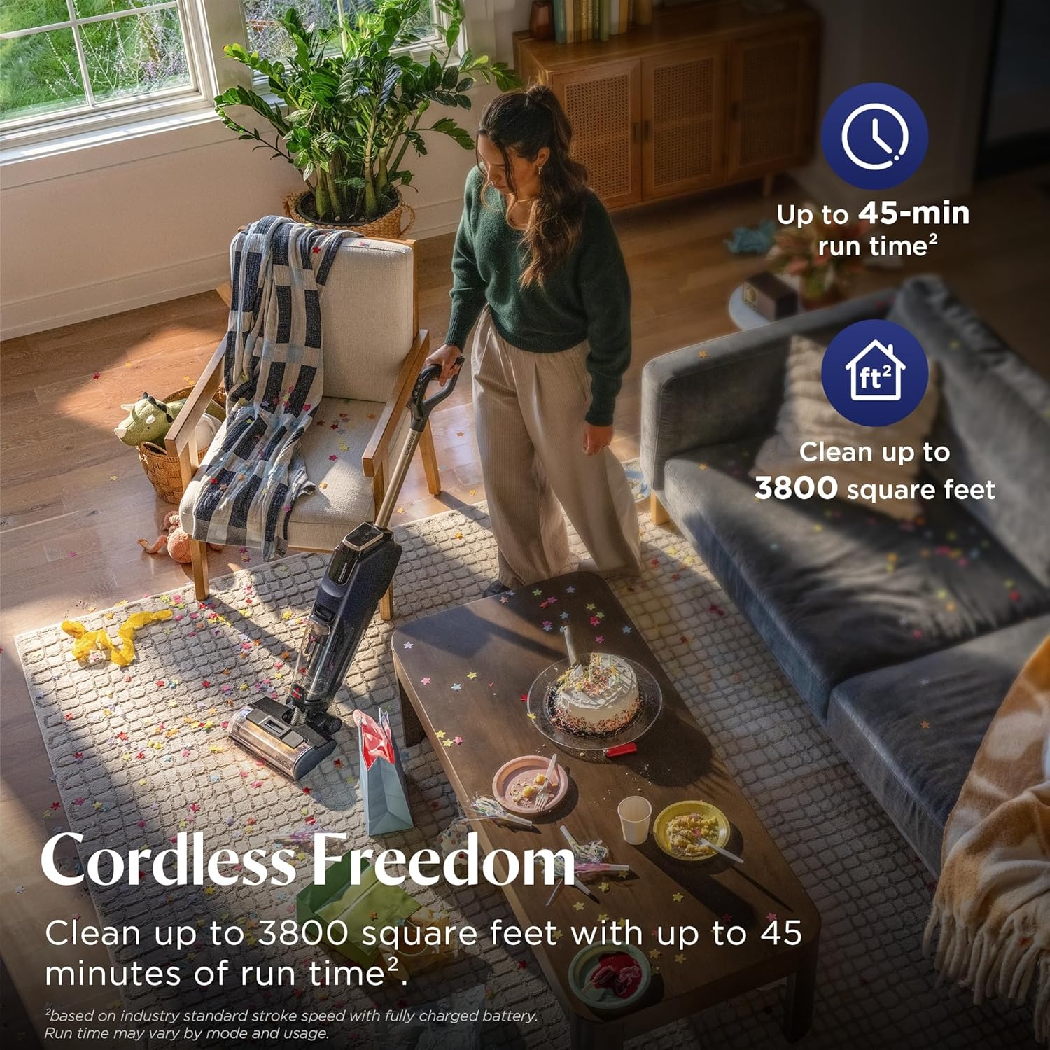 Bissell CrossWave HydroScrub Cordless Wet Dry Vacuum Mop, Floor Cleaner with ZeroGap Edge Cleaning & FurFinder Headlights, 45-Minute Runtime for Hard Floors & Area Rugs, 4275F(CrossWave HydroScrub)