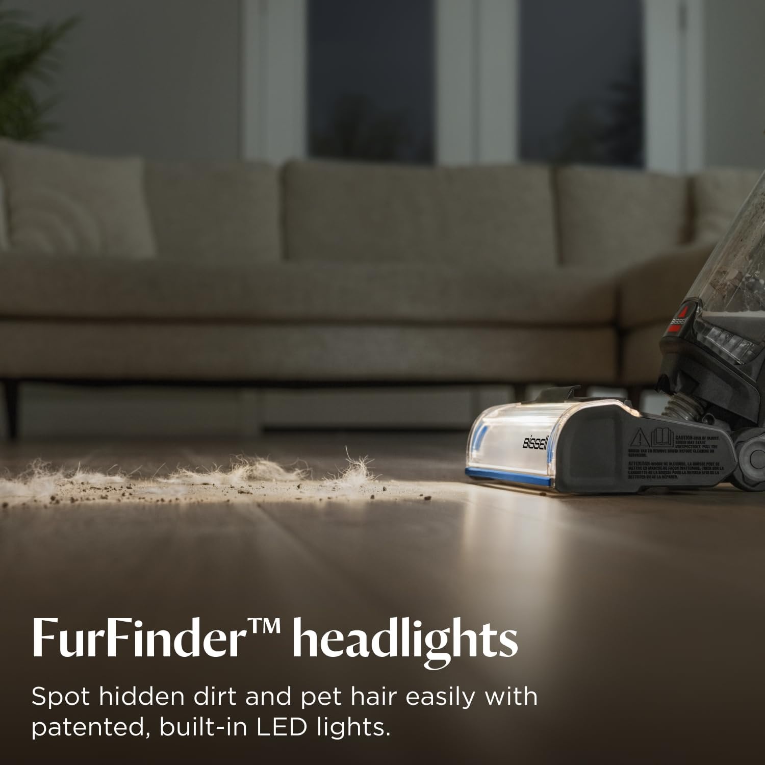 Bissell CrossWave OmniFind Cordless Wet Dry Vacuum Mop with FurFinder Headlights, All-in-One Floor Cleaner with Powerful Suction for Hard Floors and Rugs, 3967F(CrossWave OmniFind)
