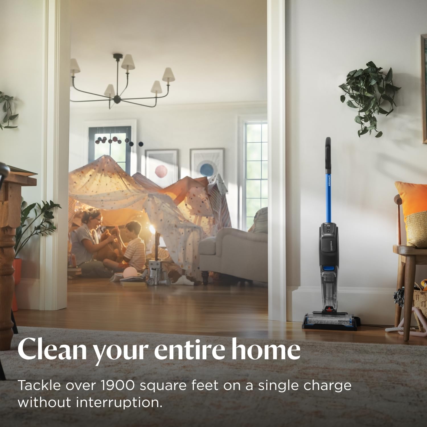 Bissell CrossWave OmniFind Cordless Wet Dry Vacuum Mop with FurFinder Headlights, All-in-One Floor Cleaner with Powerful Suction for Hard Floors and Rugs, 3967F(CrossWave OmniFind)