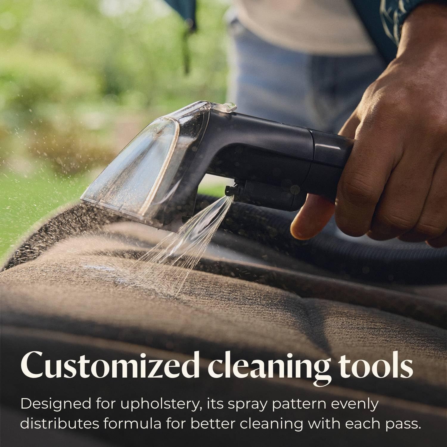 BISSELL Little Green Cordless SmartMix, Powerful Cordless Suction, HydroRinse Self-Cleaning Hose Tool, Pro Oxy Spot & Stain Formula Included(Little Green Cordless)