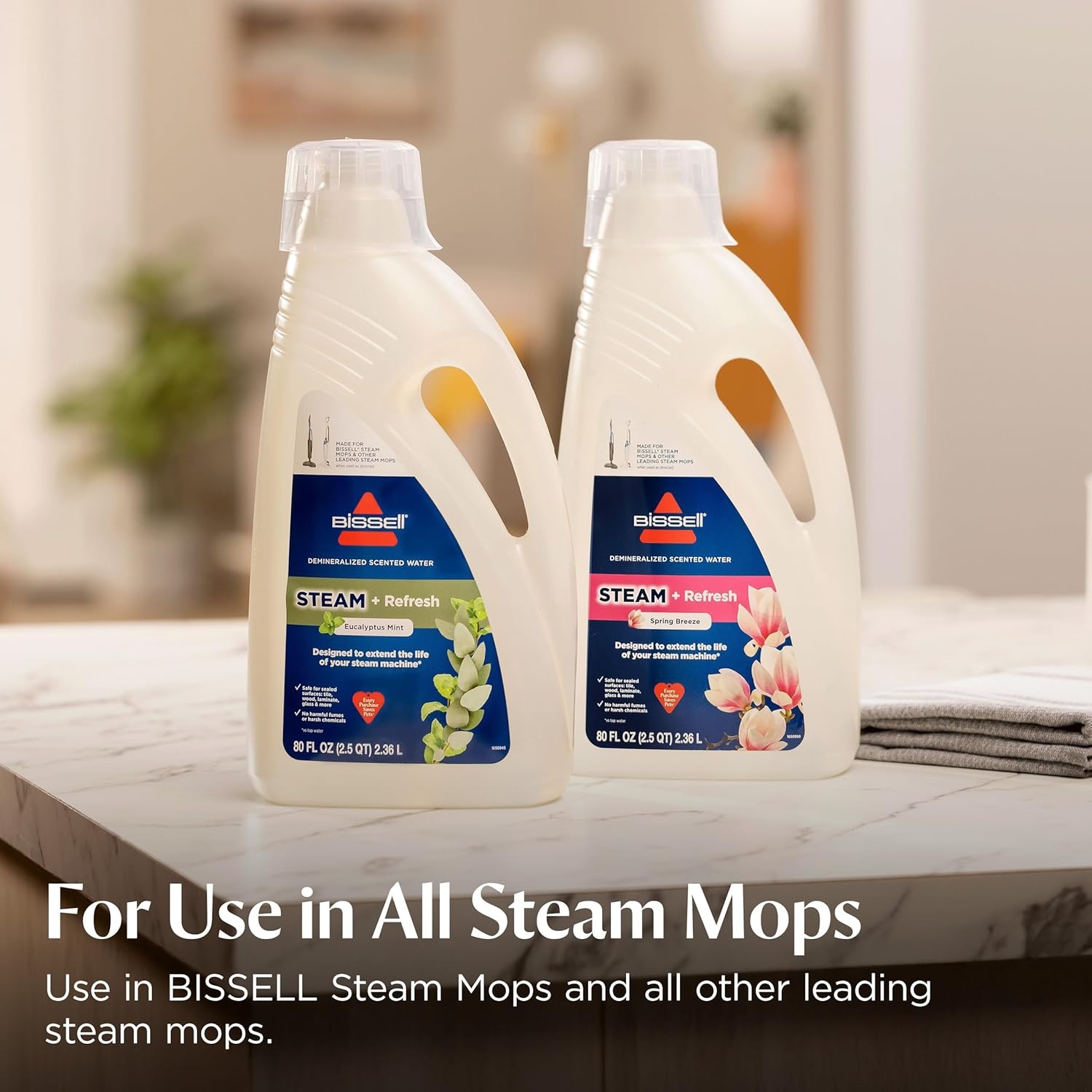 BISSELL PowerSteamer Heavy Duty 3-in-1 Steam Mop and Handheld SteamShot for Indoor & Outdoor, use for Garage, Workshop, Auto, Boat, Recreational Vehicles, Windows,Outdoor Furniture and Decks, 2685A(Power Steamer)