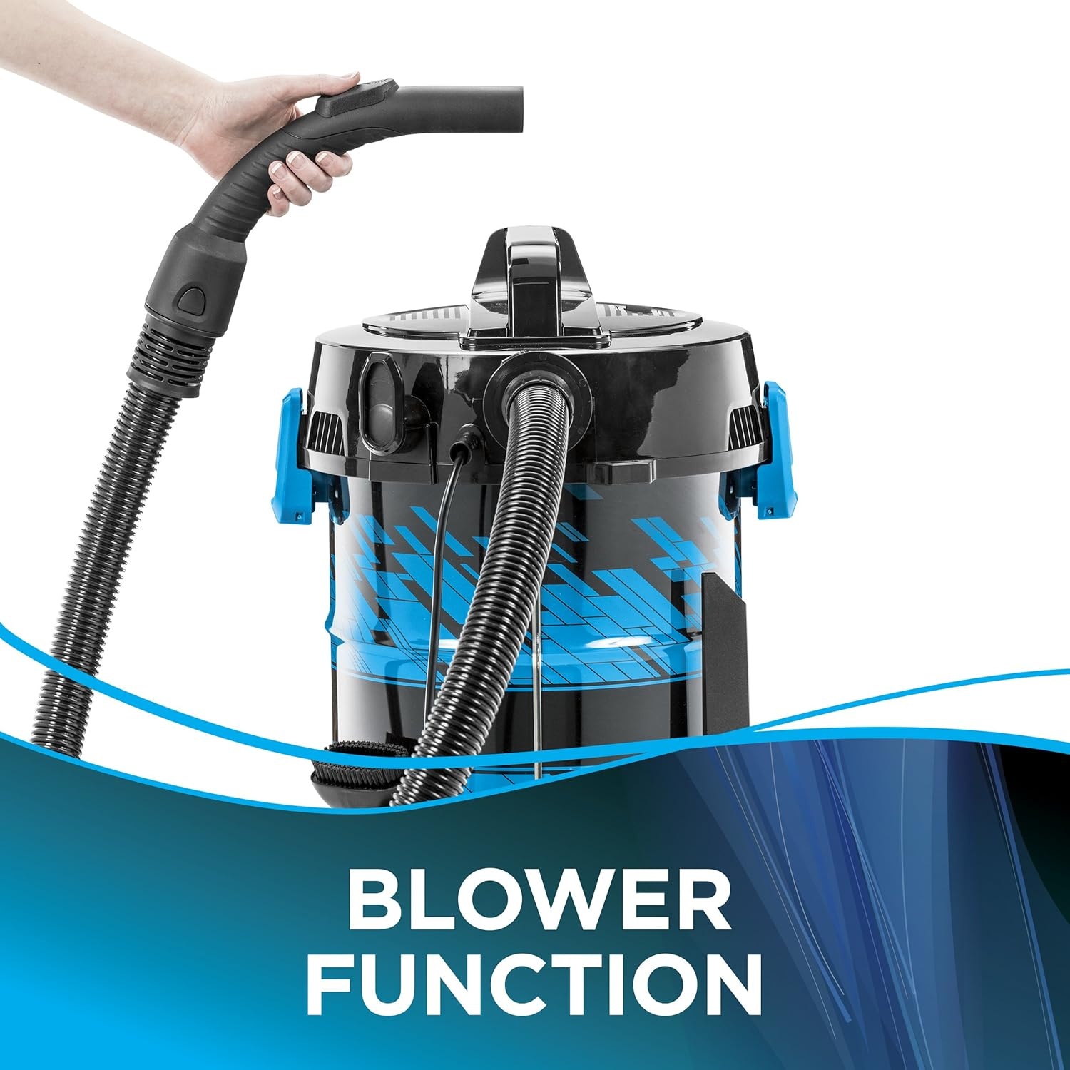 Bissell 2035A Power Clean Wet/Dry Garage Vacuum Cleaner, Blue Powerclean(Vacuum Only)