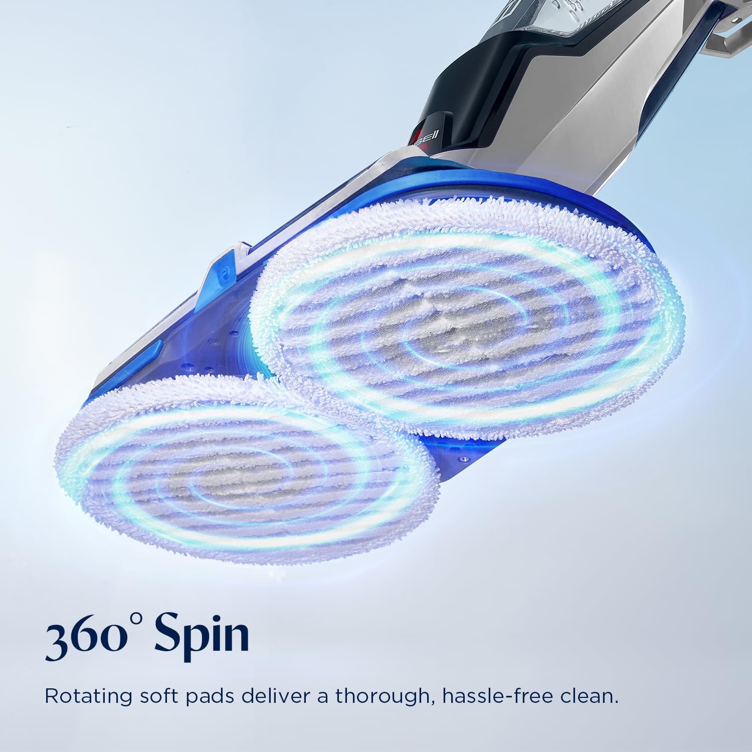 Bissell Spinwave Cordless Pet Spin Mop, 18V Electric Hard Floor Cleaner with Reusable Washable Pads, Pet Stain Removal for Sealed Wood Tile & Laminate Floors, 23157(SpinWave Cordless)