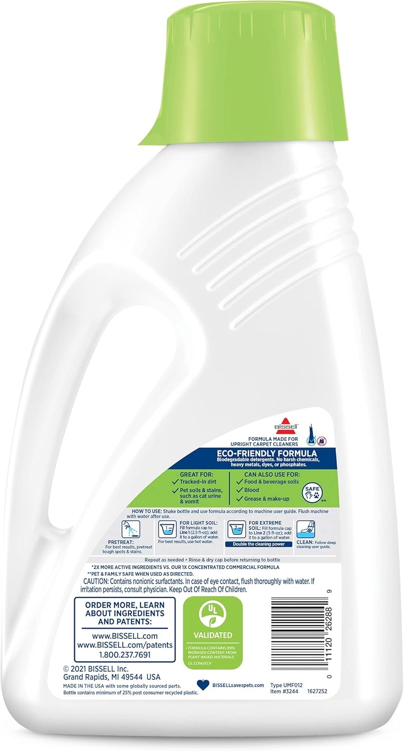 Bissell Simply Upright Carpet Cleaner Formula, 48 Fl Oz