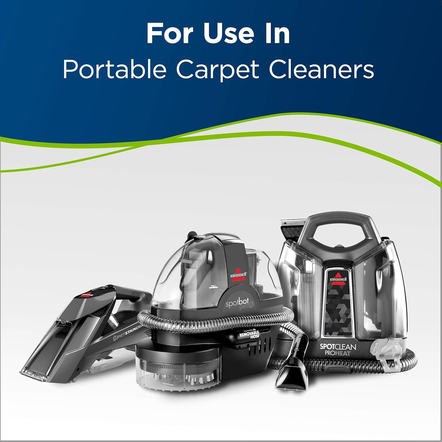 Bissell Simply Spot & Stain Portable Carpet Cleaner Formula, 32 oz, 3368(32 Fl Oz (Pack of 2))