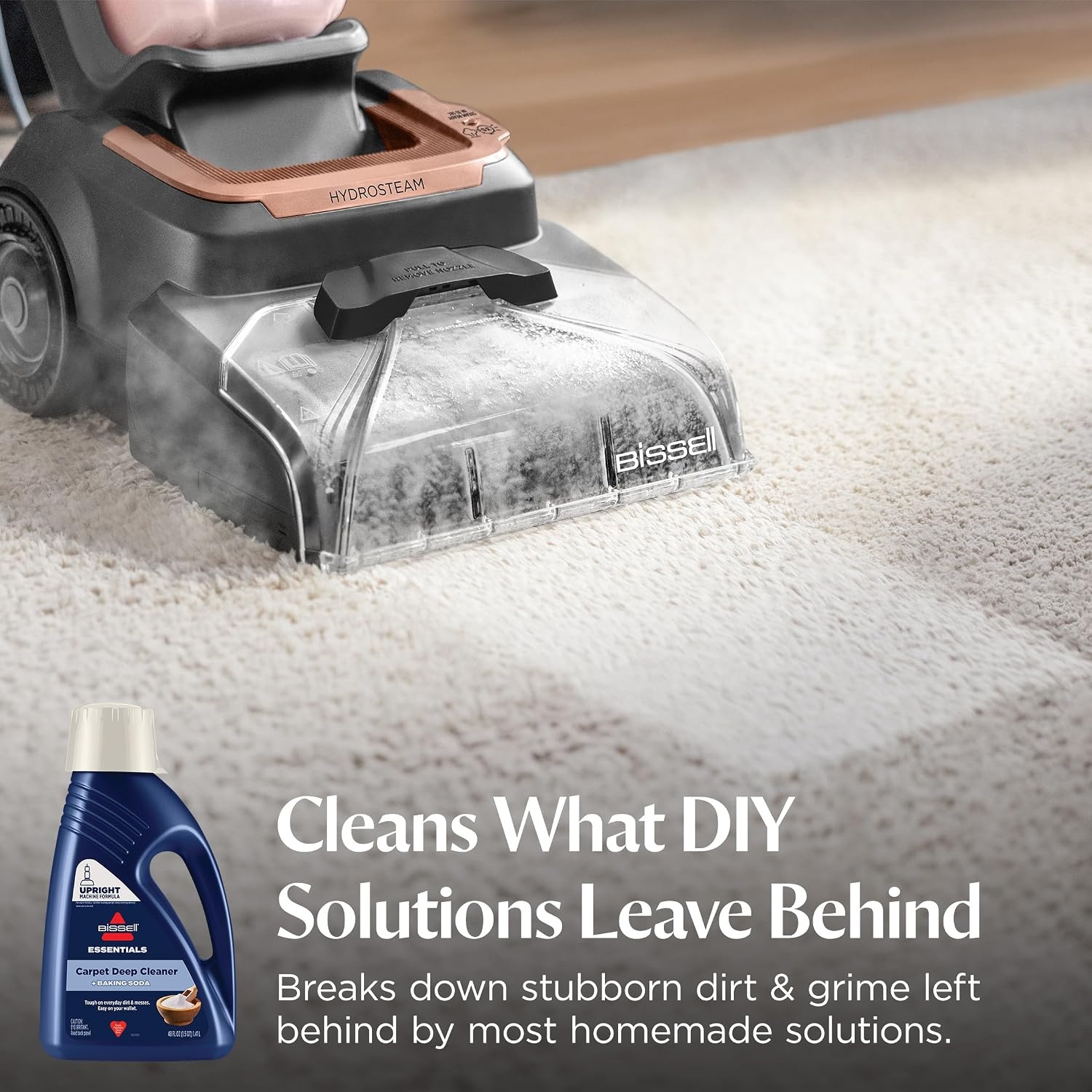 Bissell Essentials Carpet Deep Cleaner Solution with Baking Soda, 4497