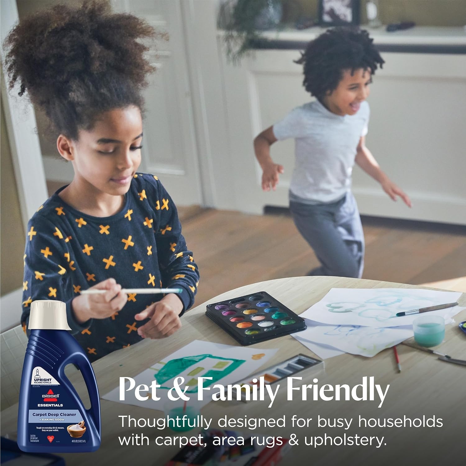 Bissell Essentials Carpet Deep Cleaner Solution with Baking Soda, 4497