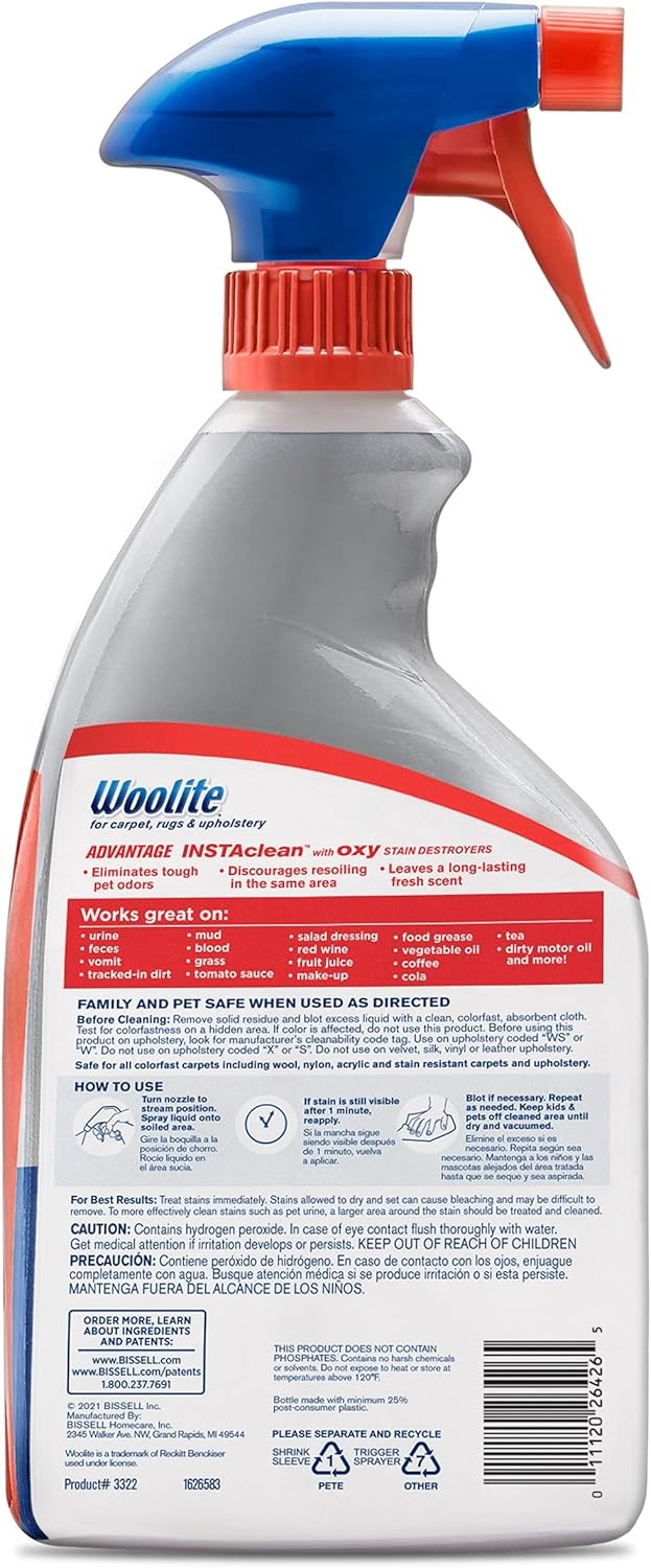 Woolite® Advantage INSTAclean™ Pet Stain Remover – 2 Pack, 3322
