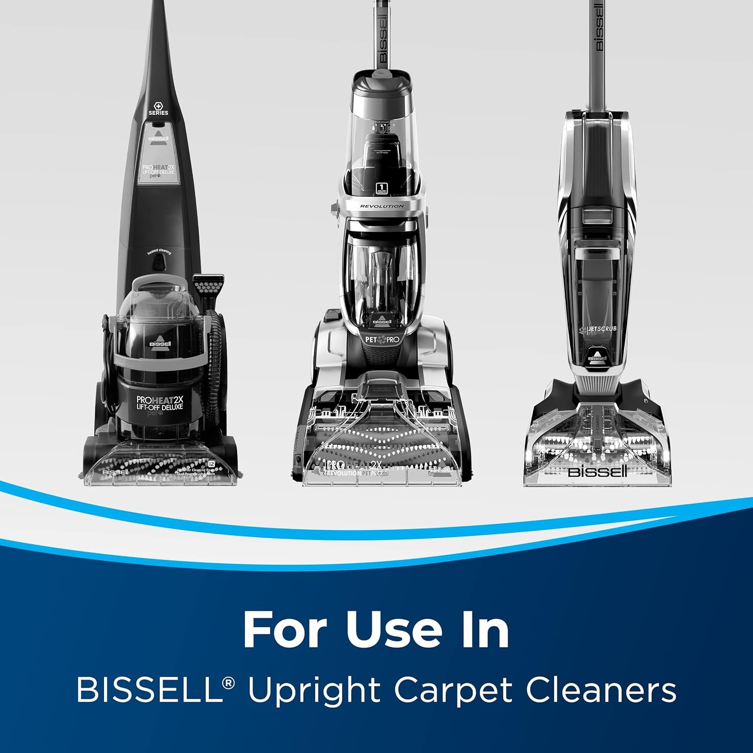 Bissell Pet Stain & Odor plus Antibacterial 2 in 1 Carpet Formula(40 Fl Oz (Pack of 2))
