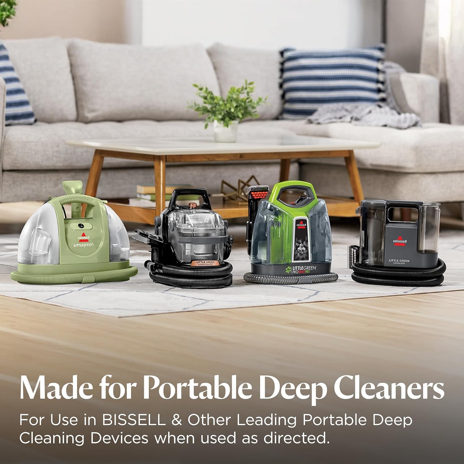 BISSELL PET PRO OXY Spot & Stain Formula for Portable Carpet Cleaners, 32 oz., 2034(Free and Clear)