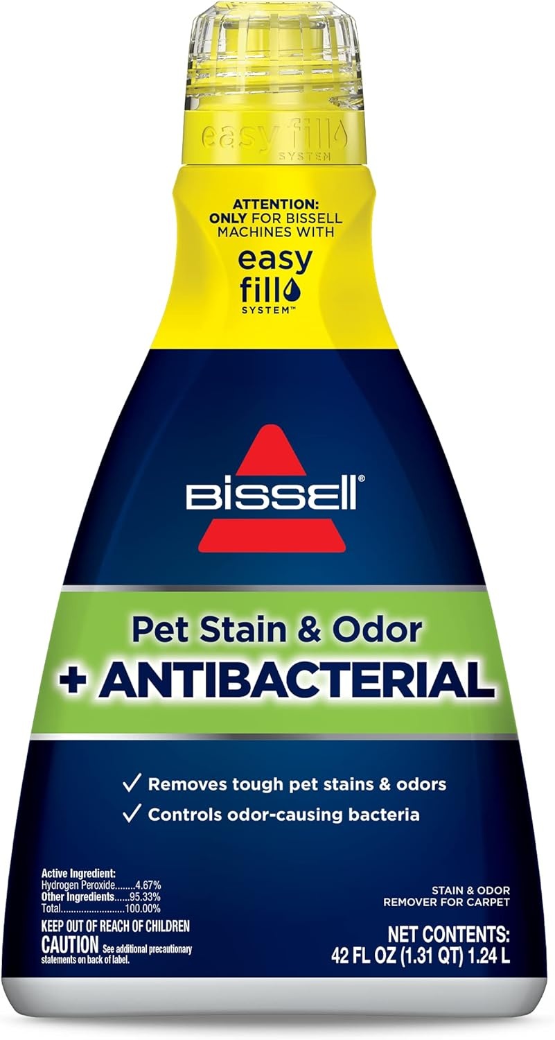 Bissell Pet Stain & Odor plus Antibacterial 2 in 1 Carpet Formula(40 Fl Oz (Pack of 1))
