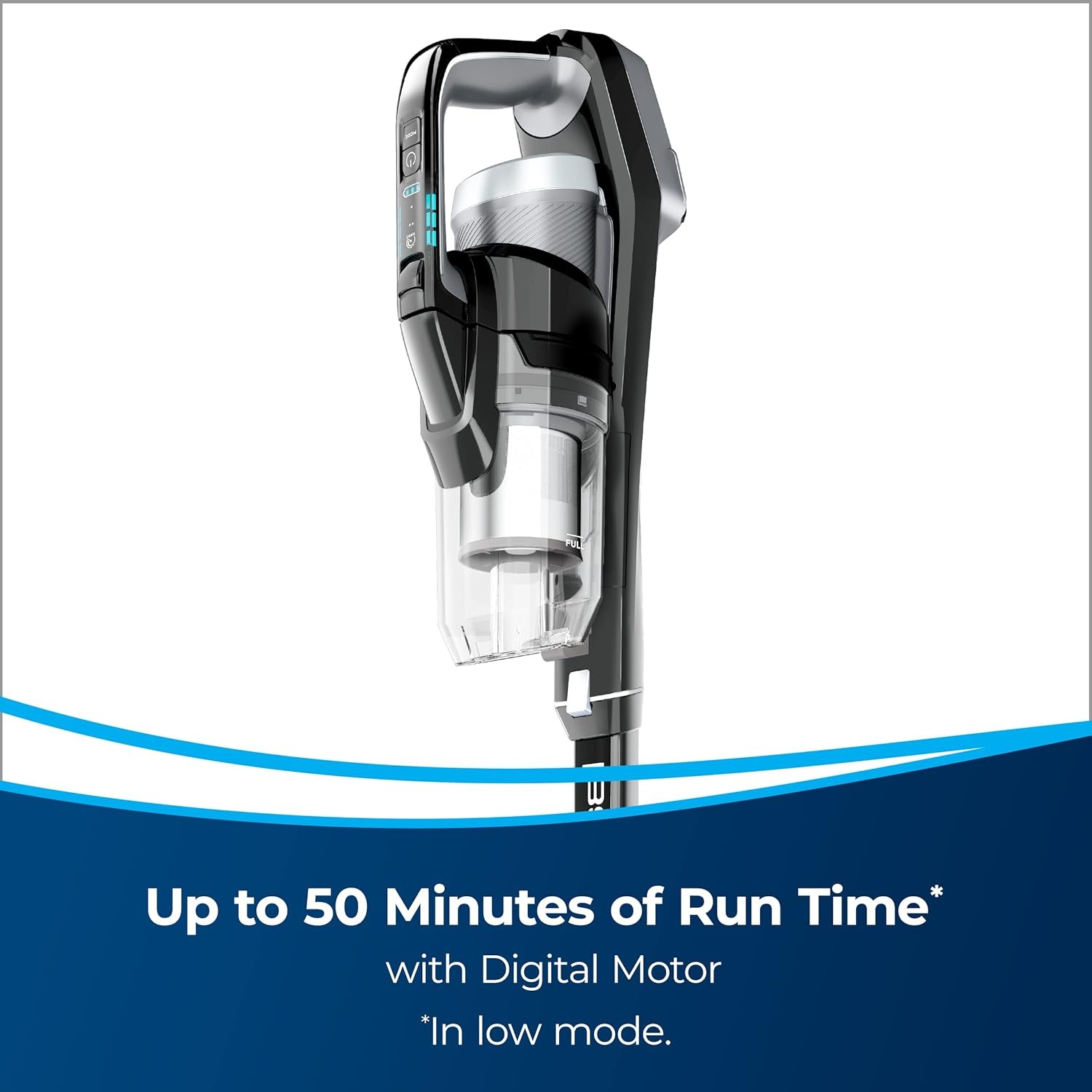 Bissell ICONPet Turbo Vacuum with Powerful Turbo Boost Suction, Tangle Free Brush Roll, & Parking Break, LED Crevice + Dusting Brush Tool, LED Motorized TurboBrush Tool, & Wall Mount. Color May Vary(31781)