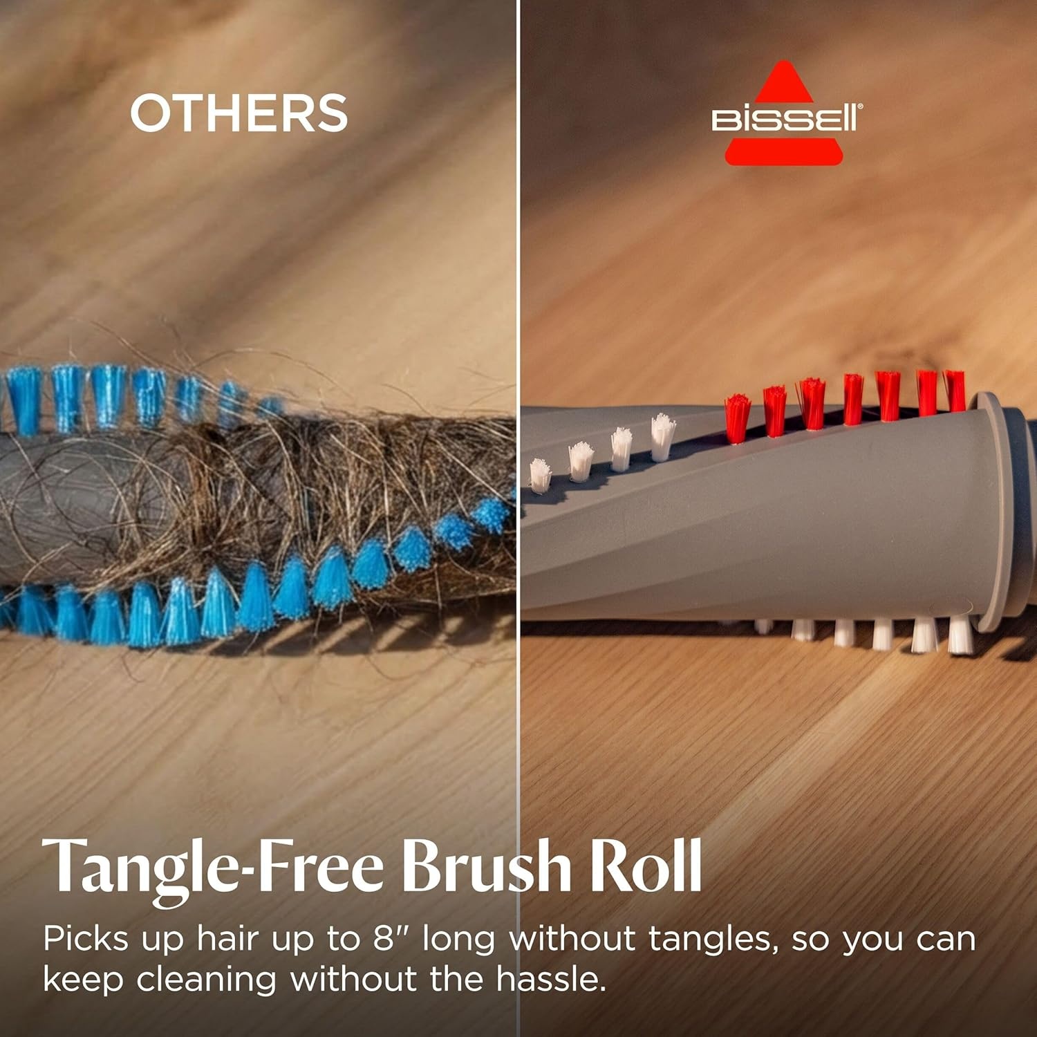 Bissell CleanView Max Tangle-Free with LED Headlights, Active Extension Wand, Tangle-Free Brush Roll, Included pet Tools, 4072L(CleanView Max Allergen)