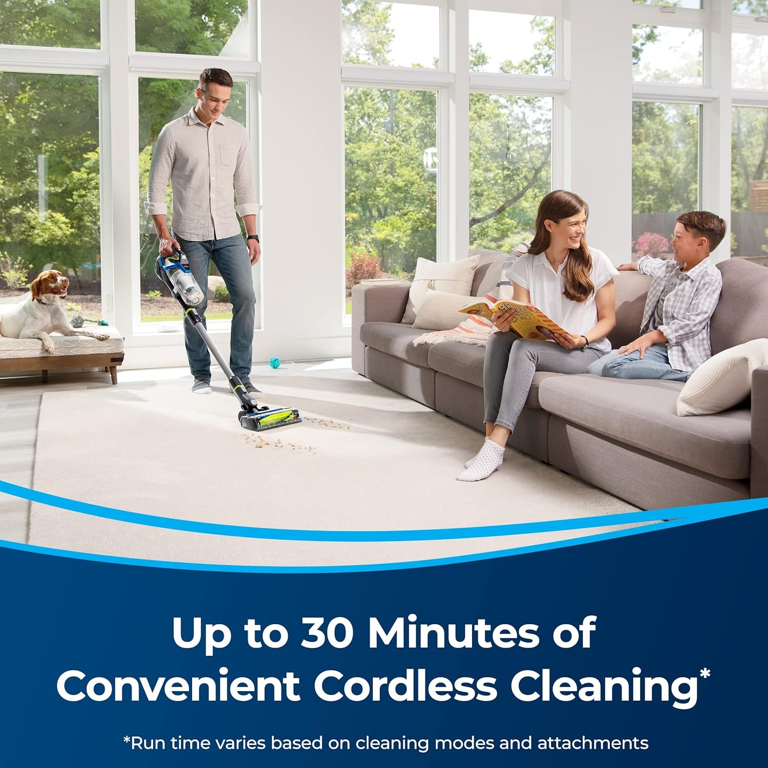Bissell PowerGlide Pet Slim Cordless Stick Vacuum
