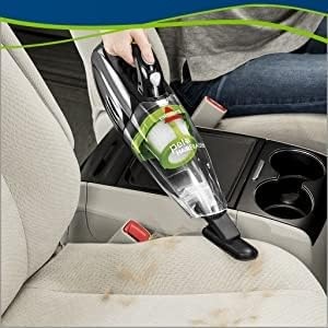 Bissell Pet Hair Eraser Cordless Hand Vacuum, Home, Auto, and Pet Vacuum, Crevice Tool, Upholstery Tool, and Motorized Brush Included, 1782(Hand Vacuum Only)