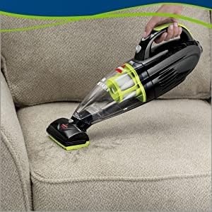 Bissell Pet Hair Eraser Cordless Hand Vacuum, Home, Auto, and Pet Vacuum, Crevice Tool, Upholstery Tool, and Motorized Brush Included, 1782(Hand Vacuum Only)