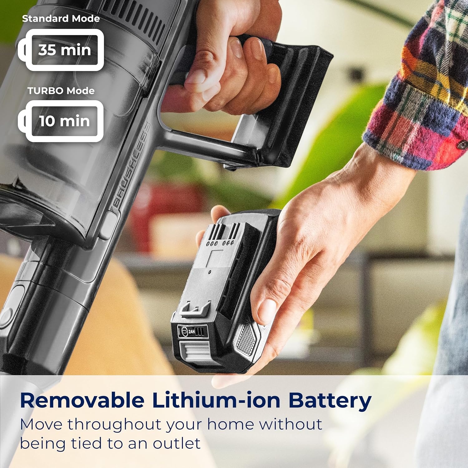 Bissell Cleanview XR Pet 300W Cordless Vacuum with Removable Battery, 3797V(CleanView XR)