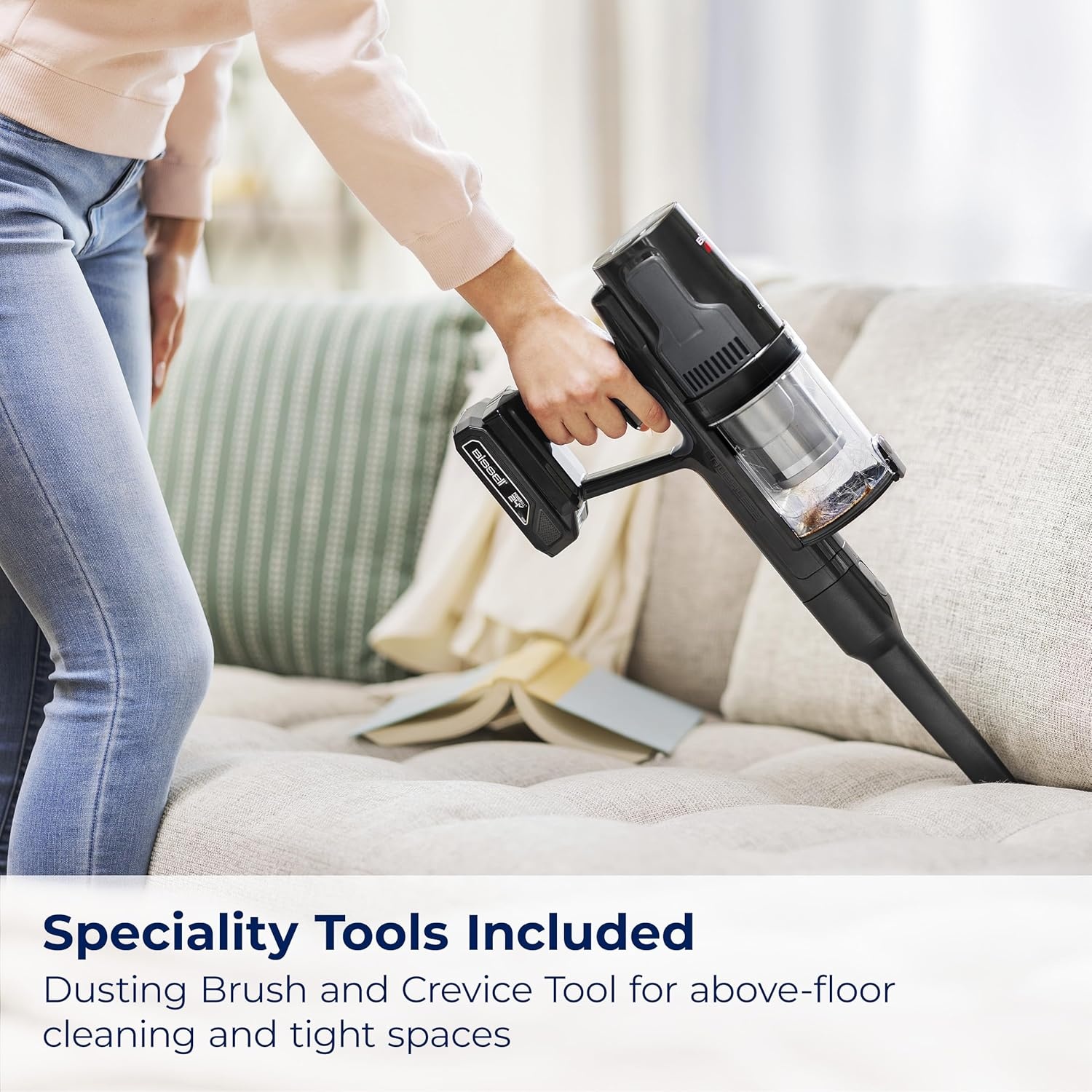 Bissell Cleanview XR Pet 300W Cordless Vacuum with Removable Battery, 3797V(CleanView XR)