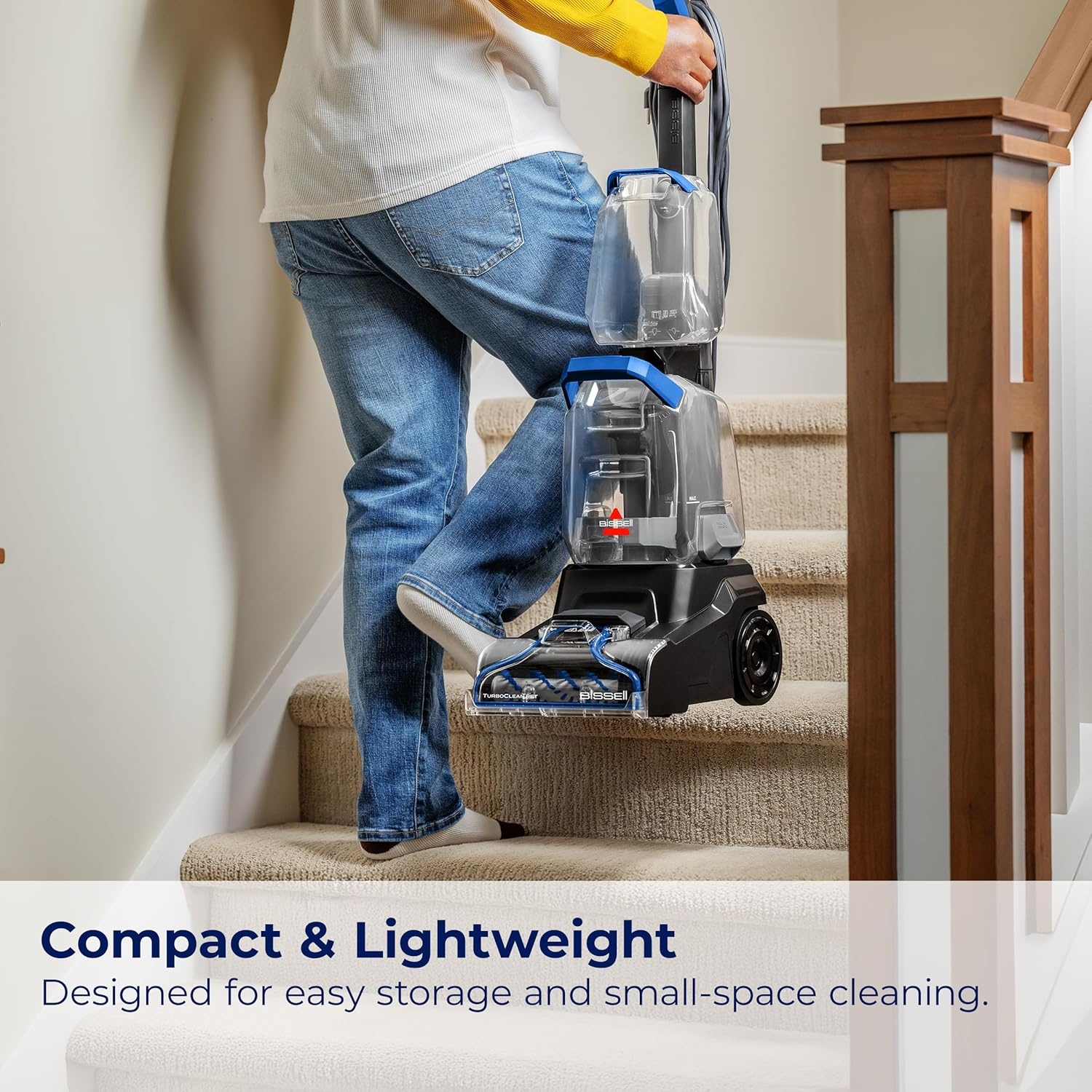 BISSELL TurboClean PET, Upright Carpet & Upholstery Cleaner, 3948(TurboClean PET)