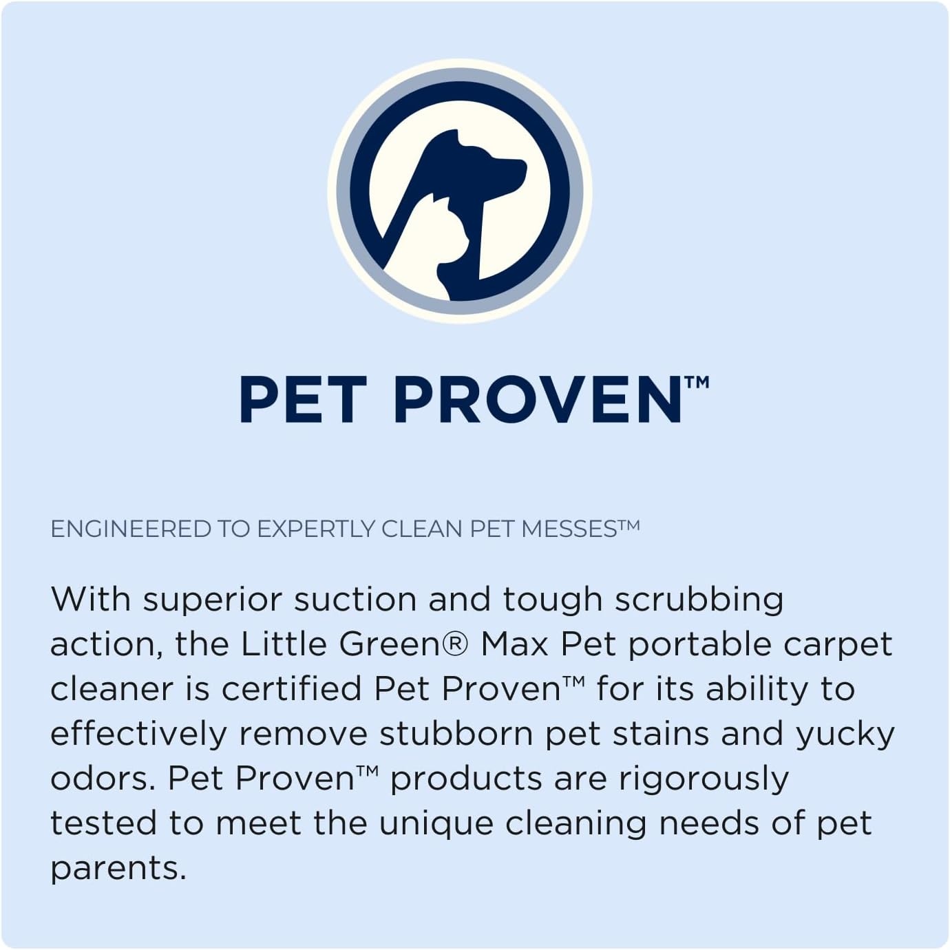 BISSELL® Little Green® Proheat® Pet, Portable Deep Cleaner with Heated Cleaning Technology, Self-Cleaning Tough Stain Tool and Pet Pro Oxy Triple Action Formula Included, 3969(Little Green Max Pet)
