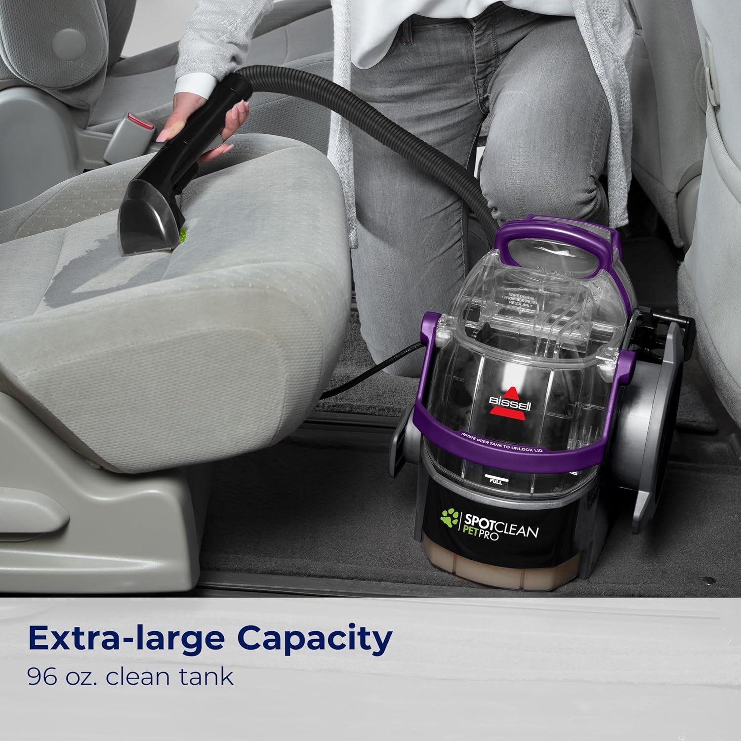 Bissell SpotClean Pet Pro Portable Carpet Cleaner, 2458(Spot Clean Pet Pro)