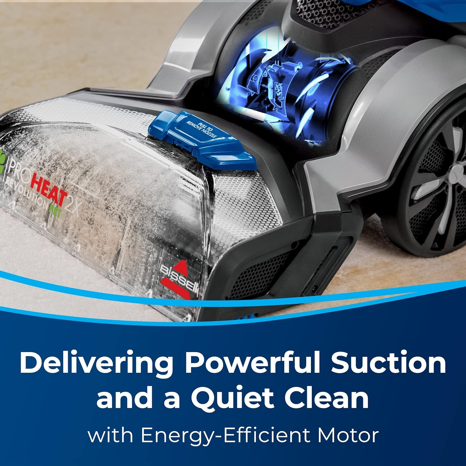 BISSELL ProHeat 2X Revolution Pet Turbo Upright Carpet Cleaner, 35799(ProHeat Revolution Pet Turbo)