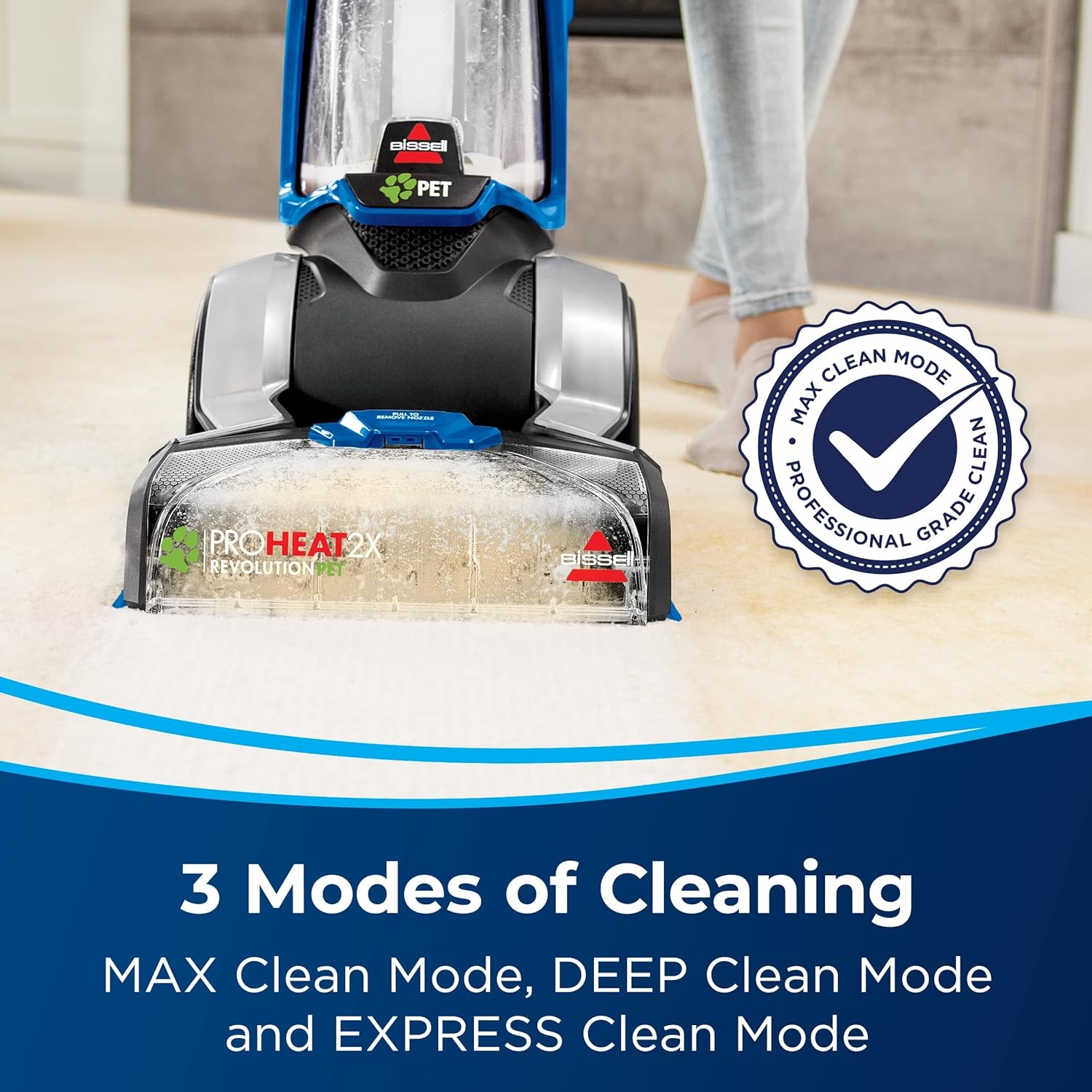 BISSELL ProHeat 2X Revolution Pet Turbo Upright Carpet Cleaner, 35799(ProHeat Revolution Pet Turbo)