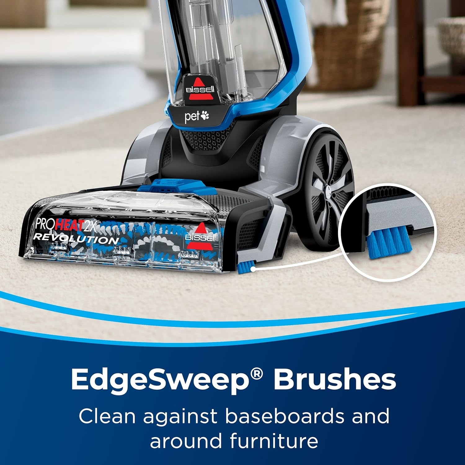BISSELL ProHeat 2X Revolution Pet Turbo Upright Carpet Cleaner, 35799(ProHeat Revolution Pet Turbo)