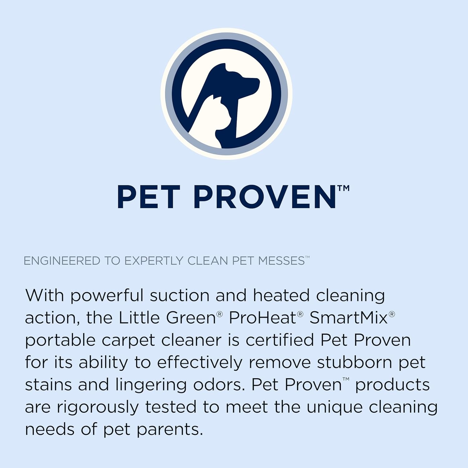 BISSELL® Little Green® Proheat® Pet, Portable Deep Cleaner with Heated Cleaning Technology, Self-Cleaning Tough Stain Tool and Pet Pro Oxy Triple Action Formula Included, 3969(Little Green ProHeat SmartMix)