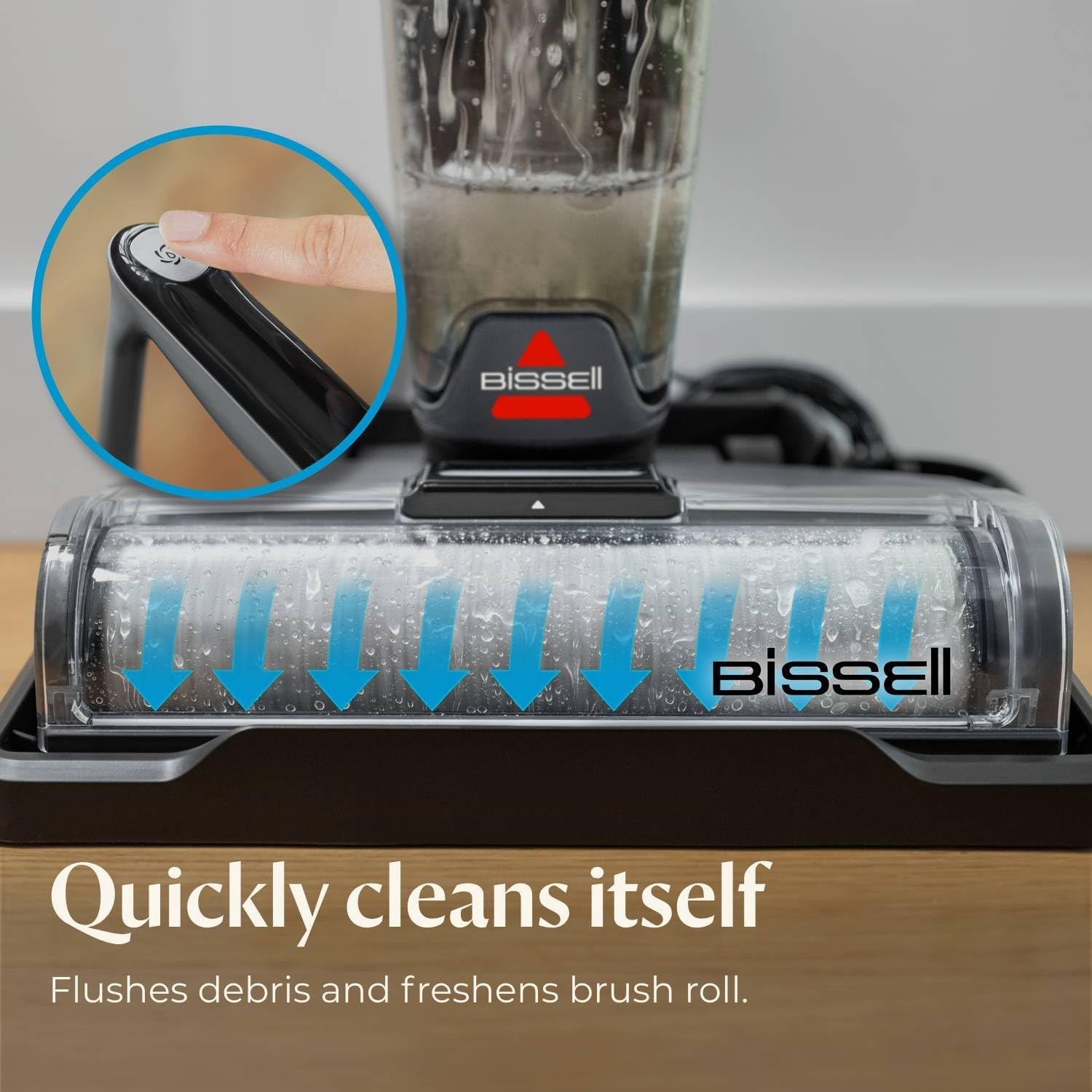 Bissell CrossWave OmniForce Edge Cordless Multi-Surface Hard Floor Cleaner Wet Dry Vacuum with Zero-Gap Edge Technology, 3930F(CrossWave OmniForce)