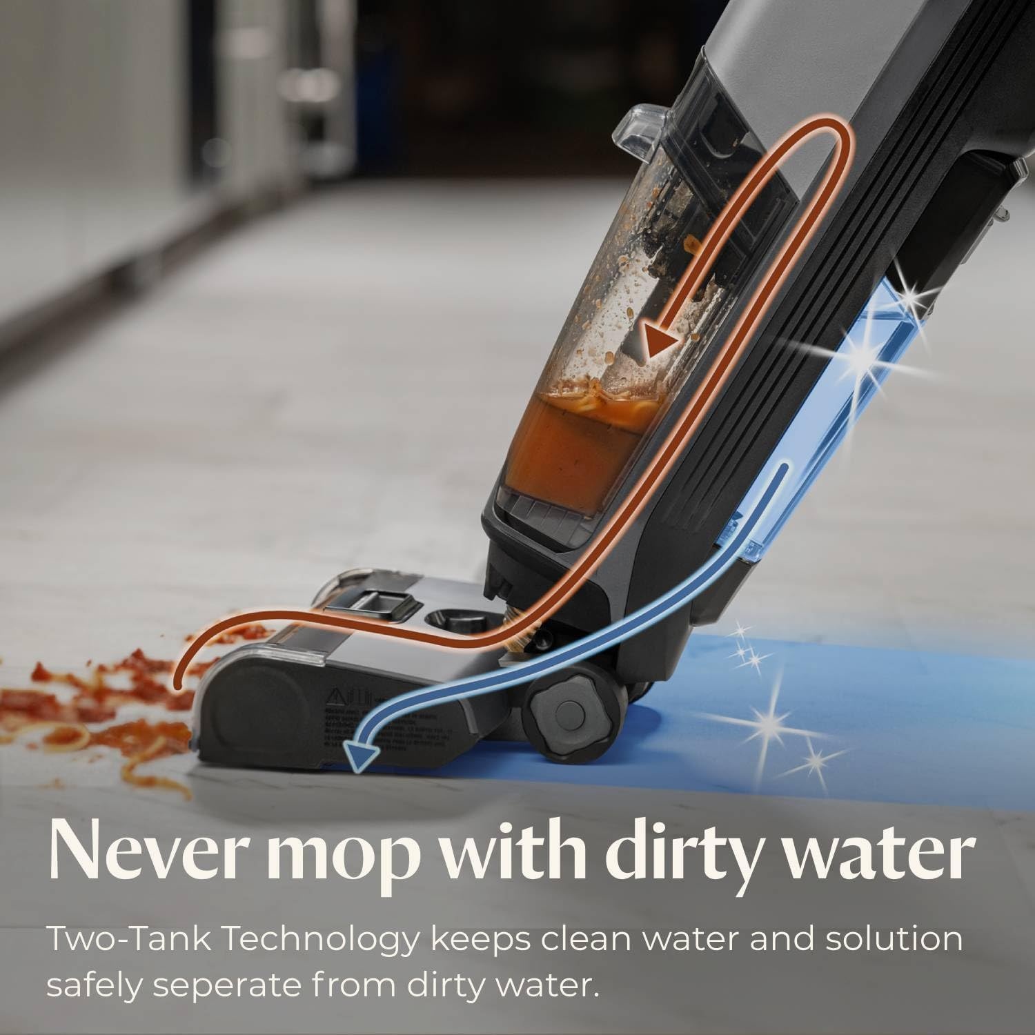 Bissell CrossWave OmniForce Edge Cordless Multi-Surface Hard Floor Cleaner Wet Dry Vacuum with Zero-Gap Edge Technology, 3930F(CrossWave OmniForce)