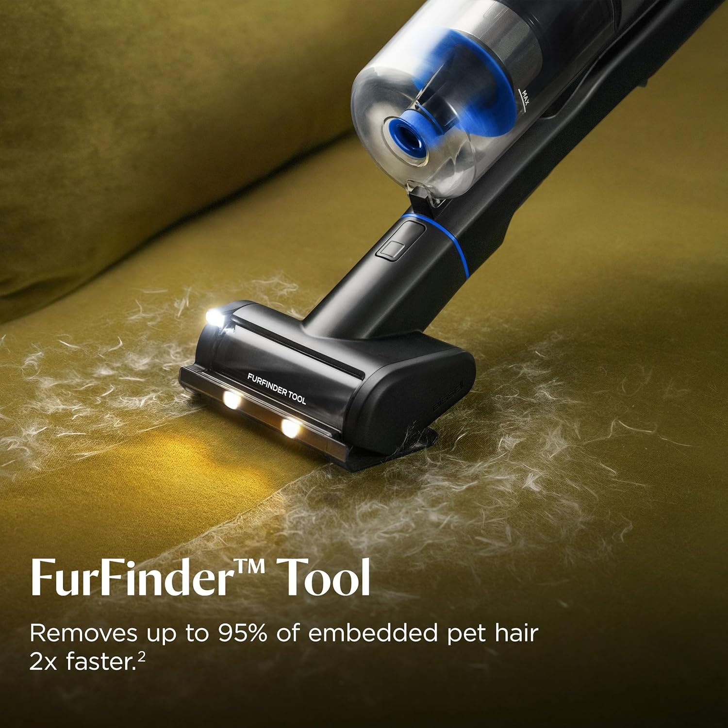 Bissell PowerClean 200W Self-Standing Cordless Vacuum w/Tangle Free Brush Roll, Removeable Battery, Wall Mount, Upholstery Tool & Bright Headlights, 4173(PowerClean FurGuard)
