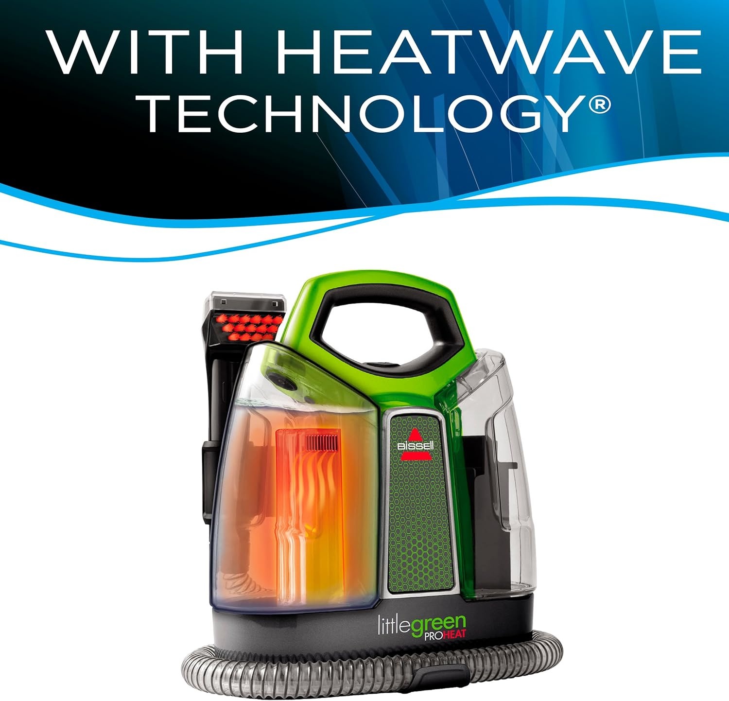 Bissell Little Green Original ProHeat Machine – Portable Carpet & Upholstery Steam Cleaner(Original ProHeat)